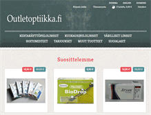 Tablet Screenshot of outletoptiikka.fi
